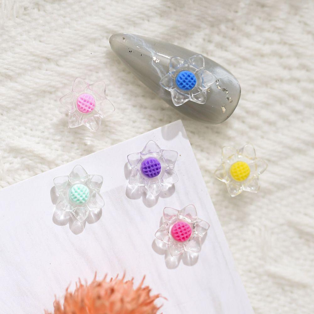

Flower Flower Nail Art Jewelry Manicure Accessories 3D Nail Art Decoration DIY Nail Art Ornaments разноцветный