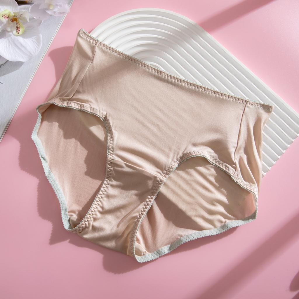Women's 100% Mulberry Silk Seamless Triangle Underwear