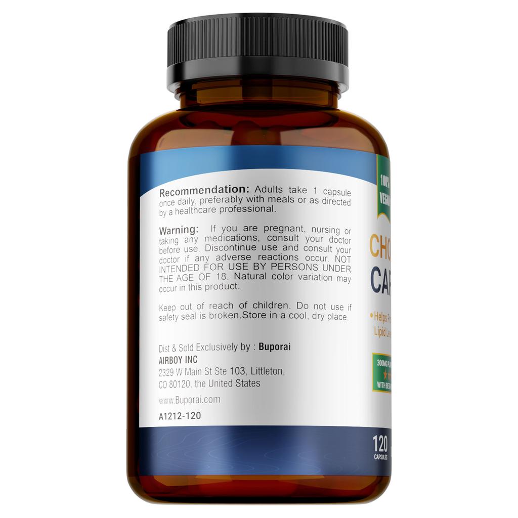 Contains a Mixture of Phytosterols, Fenugreek, and Polyeicosanol, Which Helps Lower Cholesterol and Blood Lipid Levels.