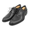 Pristine Leather Shoes Plain Toe Lace Up Black Leather Mens 41 Used