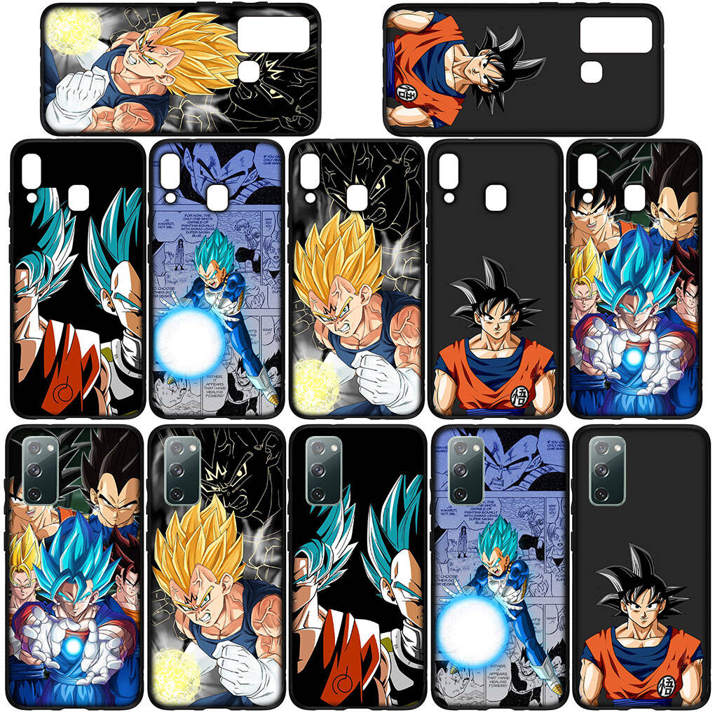 Phone Case for iPhone 17 15 16 Plus X Redmi Note 14 12 11 13 Pro Max Huawei P30 P20 Lite OPPO A60 A40 A80 A18 A16 A54 Dragon Ball Vegeta IV Goku Cover