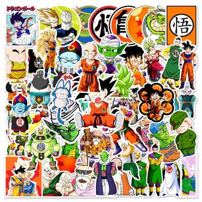 Anime Dragon Ball Graffiti Stickers PVC vodotěsné samolepky Samolepky na zavazadla na notebook