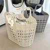 1pc Large Capacity Foldable Collapsible Laundry Basket with Handle Stackable Hamper for Toys Clothes Bathroom Dirty Clothes