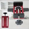 Adjustable Woodworking Cabinet Door Installation Jig - Precision Measurement Drilling Tool Manual Tool Kit for Home Renovation