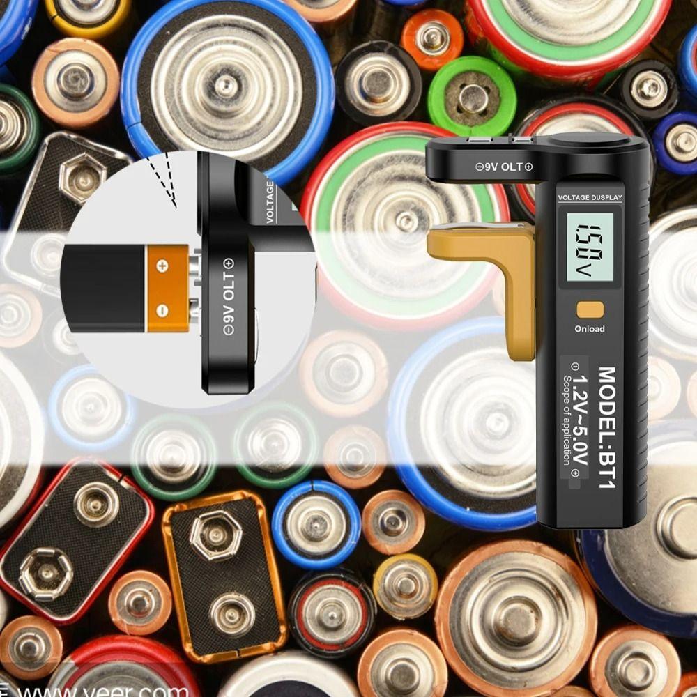 Universal Battery Capacity Detector Battery Voltage Tester For AA/AAA/C/D Button Cell