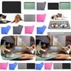 48*30*2cm Silicone Pet Mat Anti-spill Dog And Cat Feeding Mat