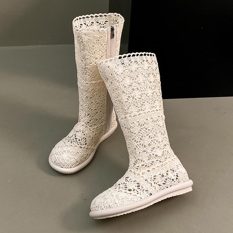 

Модные балетки Женские высокие сапоги Дизайнерские ботфорты Модная обувь Осень Повседневные Уютные Женские Крутые Сапоги 2025 Новые Челси Botas De Mujer 40 бежевый