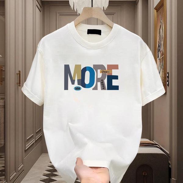 Premium American Heavyweight Cotton T-Shirt Men s Streetwear Oversized Tee Summer Basic Top S