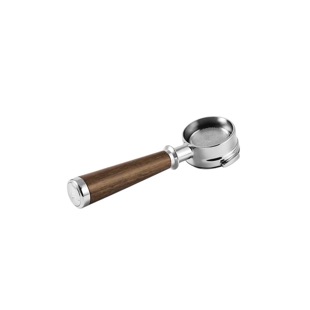 Casa Mart Brown Mhw-3Bomber Coffee Machine Handle, Solid Wood Bottomless Extraction Modification Accessory, Walnut Handle - Lama/E61