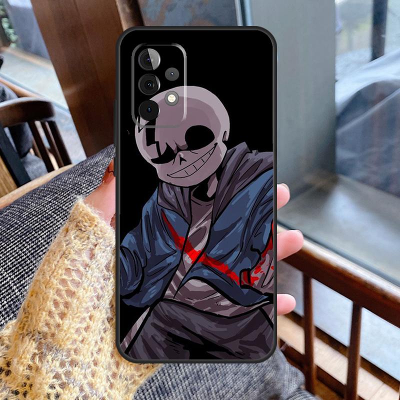 Game Undertale Sans Case For Samsung Galaxy A55 A35 A15 A56 A36 A26 A16 A06 A54 A34 A14 A13 A53 A12 A22 A32 A52