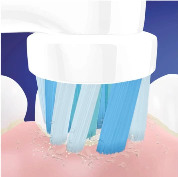 Braun Oral-B Soft Toothbrush Replacement Brush Set for Kids, Frozen Design, 10-Pack (EB10S-10) [Parallel Import]