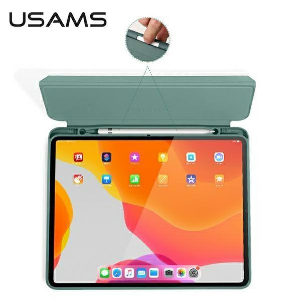 Pokrowiec Do iPad Pro 12.9 2021 USAMS Smart Cover Czarny