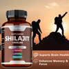 Buporai Shiraizhi Dietary Soft Capsules, Himalayan Natural Ingredients, Daily Brain Nutrition Supplement