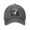 Abarth C Cool Baseballkappen Mode Gewaschene Denim Hüte Outdoor Verstellbare Kappe Streetwear Baseball Cowboyhut für Unisex