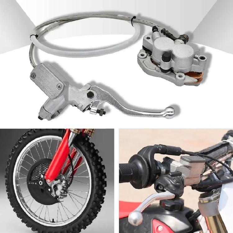 Upgraded Front Brake Caliper Kit Accruacy Casting Designs Front Brake Assembly Quick Fixing for CRF250R CRF450R