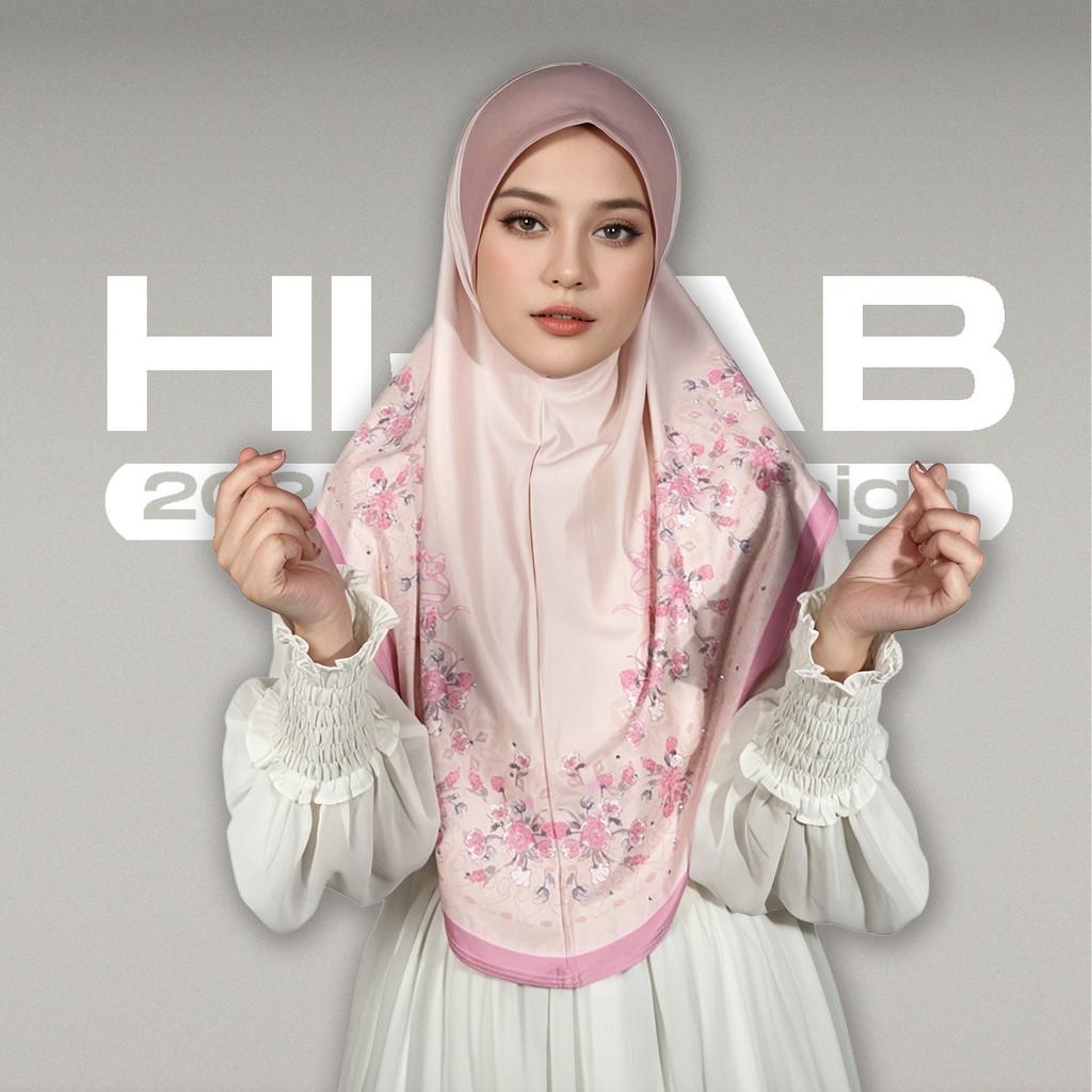 Ethnic Women Headscarf With Crystals Cotton Summer Fashion Wrap For Casual Wear