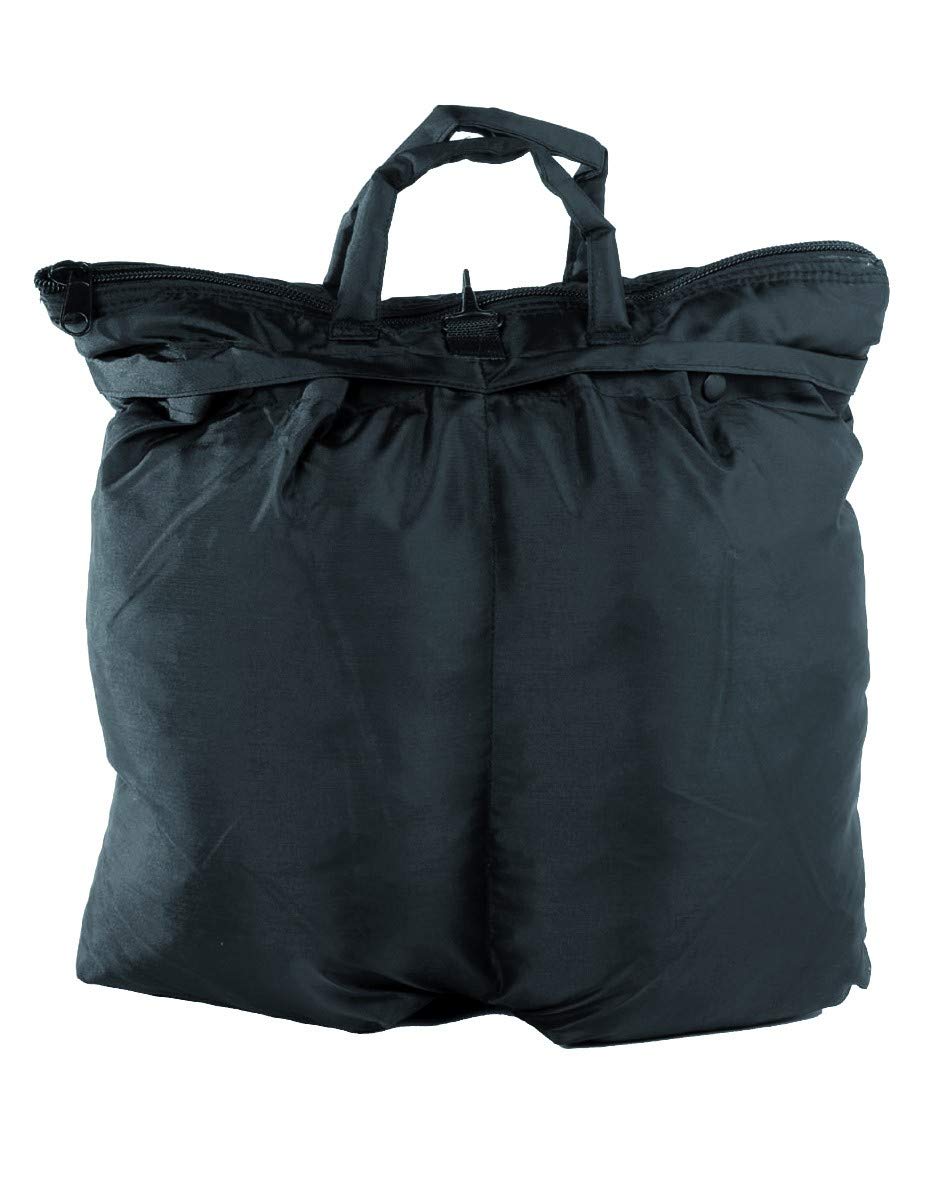 

Mil-Tec Helmet Bag, Waterproof, with Detachable Shoulder Strap - BLACK, 48 x 43 cm