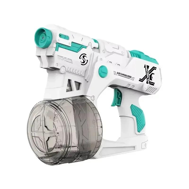 Automatic Electric Water Gun with Rechargeable Battery High Capacity Blaster Toy for Kids Outdoor Summer Beach Water Battle