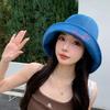 Love Embroidery Fisherman's Hat Foldable Bucket Hat Trendy Sun Hat  Women