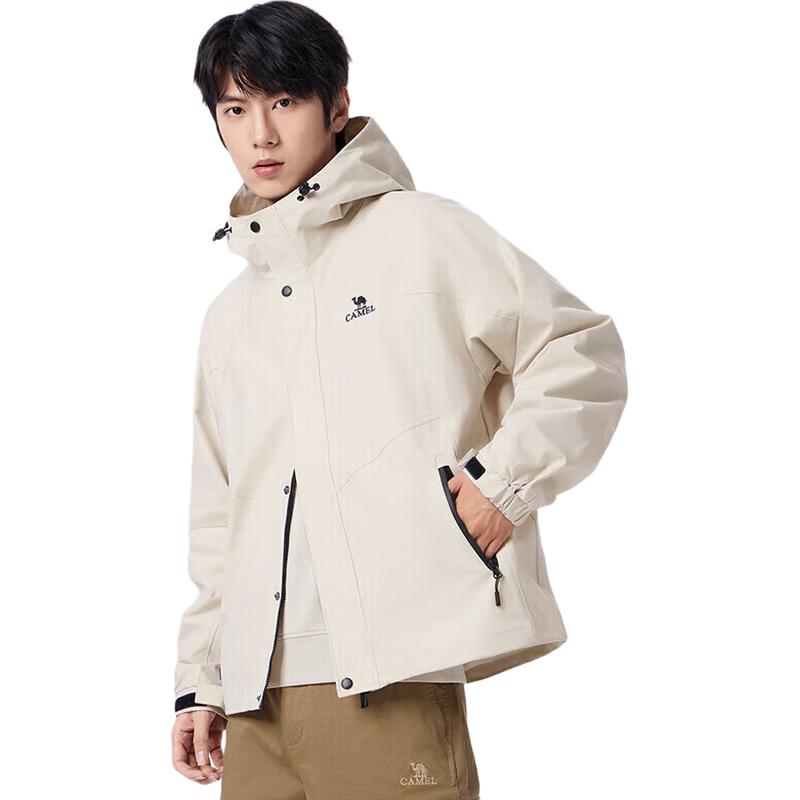Camel Unisex Outdoor Windproof Jacket
