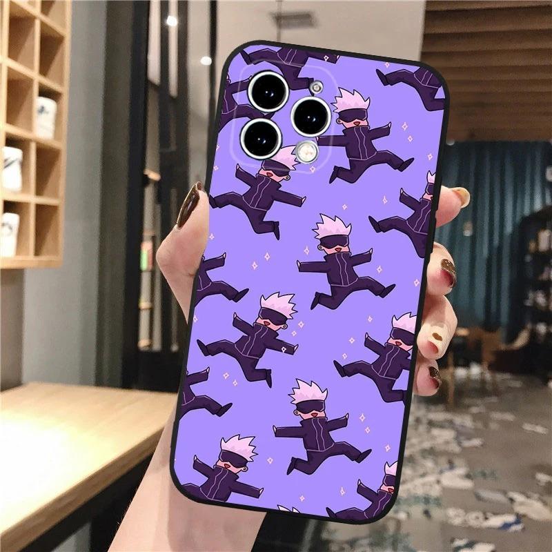 Funda de Silicona para Teléfono Anime Jujutsu Kaisen Para Samsung A12 A13 A14 A15 A16 A22 A32 A33 A52 A53 A54 A55 A56 A71 A72 A73 Satoru Gojo