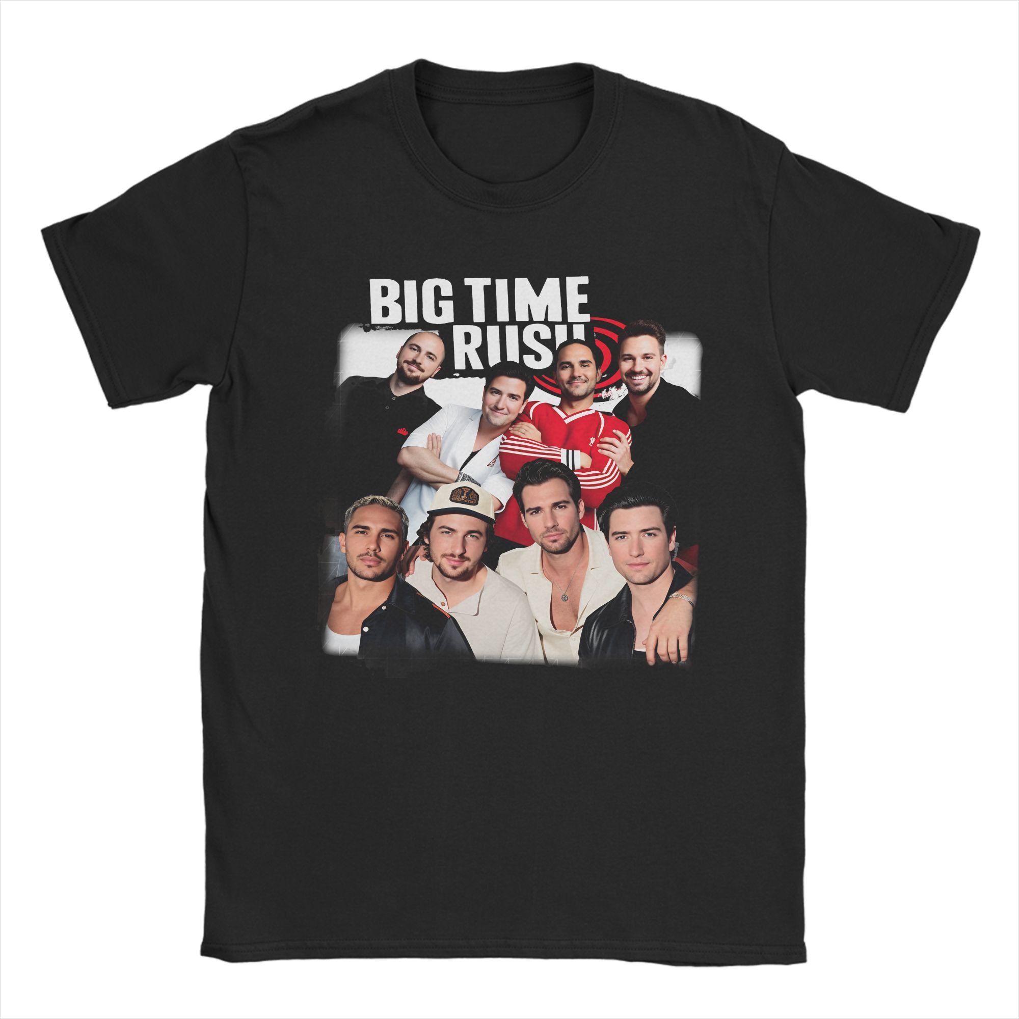 

Men Women Print Big Time Rush 2025 Tee T Shirt Cotton T-shirts Clothes 5XL різнокольоровий