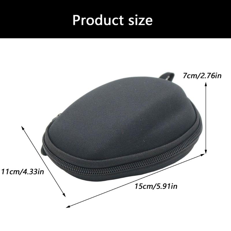 Portable Hard EVA Case Mouse Carrying Storage Bag for 4 Mouse for Travel Office Home, Case Only