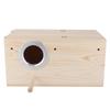 Bird Wooden Durable Bird Nest Box Cockatiel Bird Breeding Outdoor Hanging Decorative Decoration for Garden Patio House, Box, Aviary,