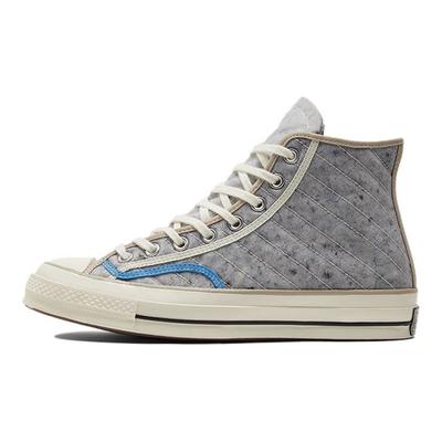 Chuck Taylor All Star 1970s Varsity Trendy Versatile Comfortable High-Top Canvas Shoes Unisex Sneakers Lime 172022C