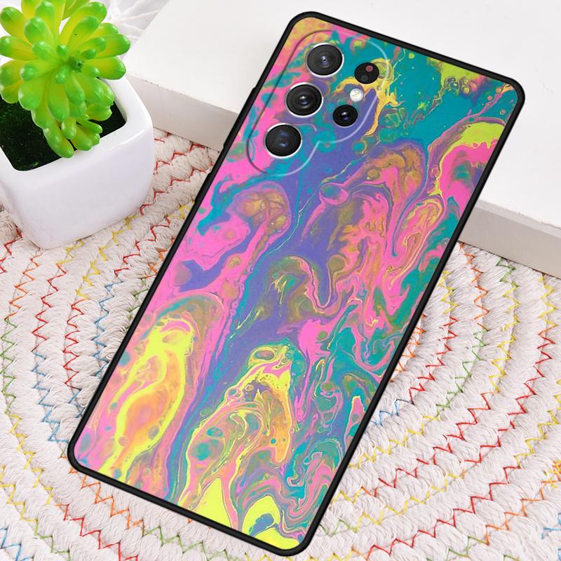 Trippy Pastel Color TPU Phone Case For Samsung Galaxy note 10 pro S26 S25 S24 S23 S22 Ultra Plus S21 FE S20 Shockproof Cover