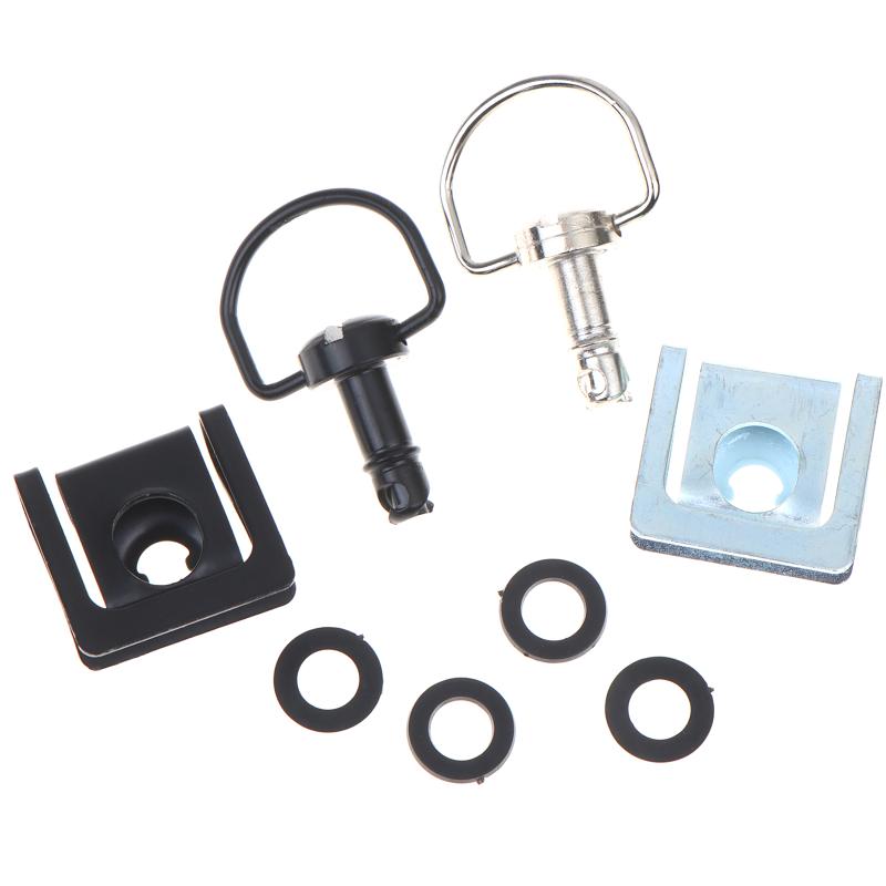 17mm Motorcycle Quick Release Screws 1/4 D-Ring Turn Race Fairing Fasteners Secure Lock for Motorbike Body Panel Fix
