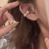 High-End Cubic Zirconia Star Ear Cuff - Versatile, Elegant, Simple, Exquisite Geometric Earring