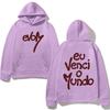 EVOM - Merch Ufficiale Veigh 2025NUOVO Felpa con Cappuccio Stampa Grafica Punk Felpa di Alta Qualità Abbigliamento Popolare Felpe Unisex