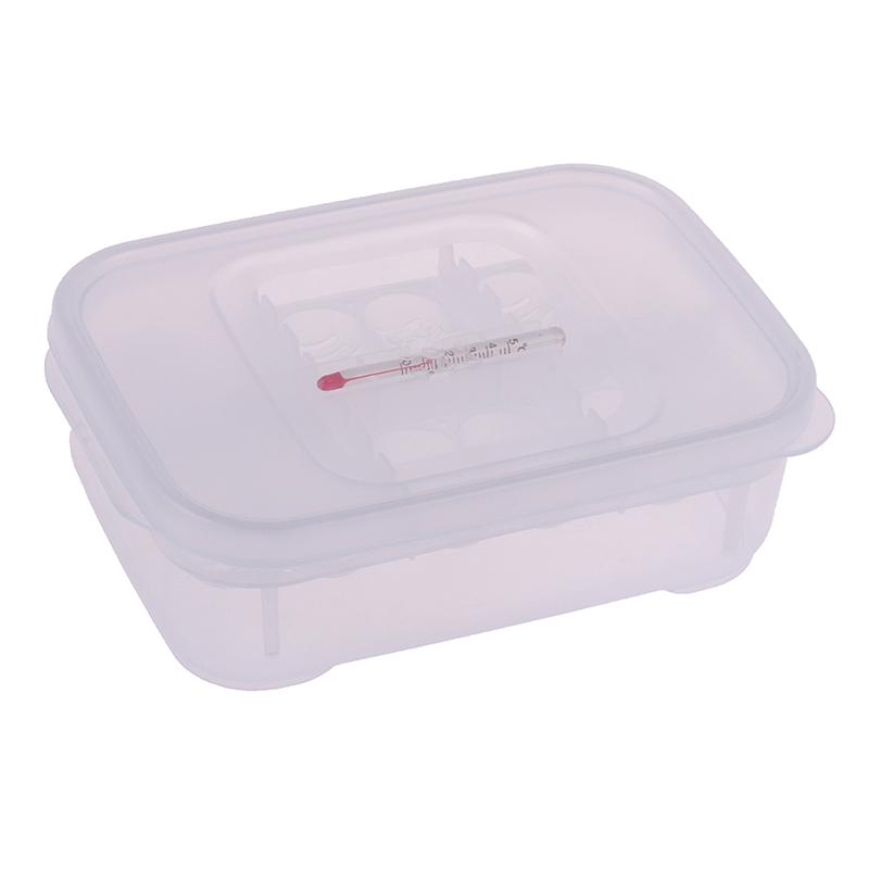 12 Reptile Egg Inkubatorbrett Termometer DIY Inkubasjon Gekko Øgle Slange