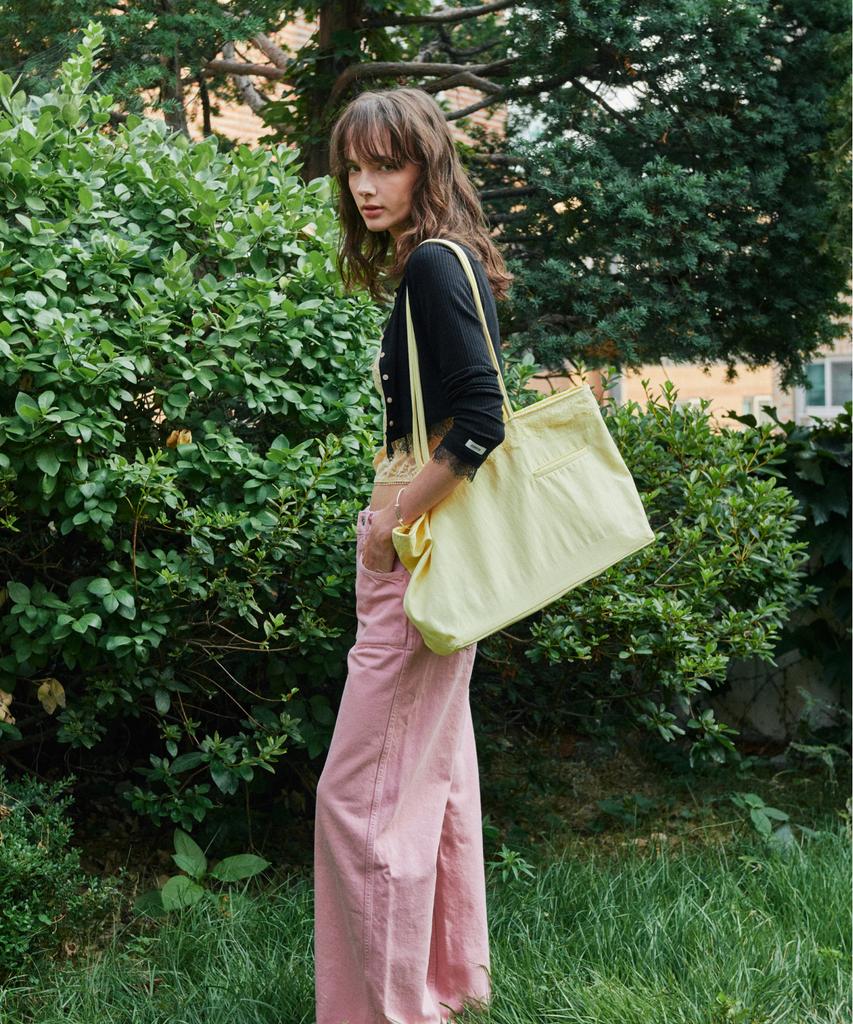 Jedrefeb5 Lace Slit Big Shopper 3 Colors
