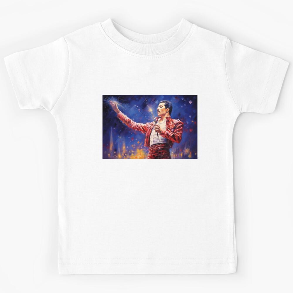 Freddie Mercury Red Jacket Kids T-Shirt 110