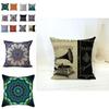 Premium Vintage Cotton Linen Throw Pillow Case Cushion Cover For Elegant Decor