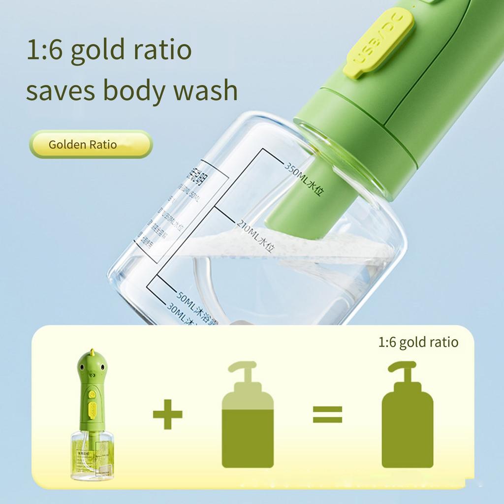 Electric Pet Bubble Machine Foam Bubble Maker For Fun And Safe Bathing Experience With Quiet Operation And Easy Cleaning