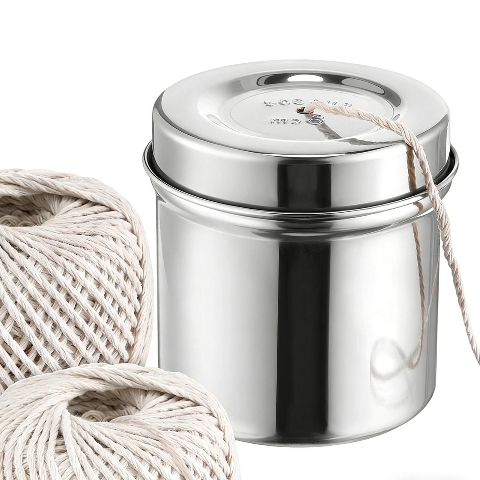 

Kitchen Twine 2-Rolls Cotton with Steel Dispenser String Baking Cooking Twine for Turkey for Meat Turkey Food Bread Tamales China Mainland