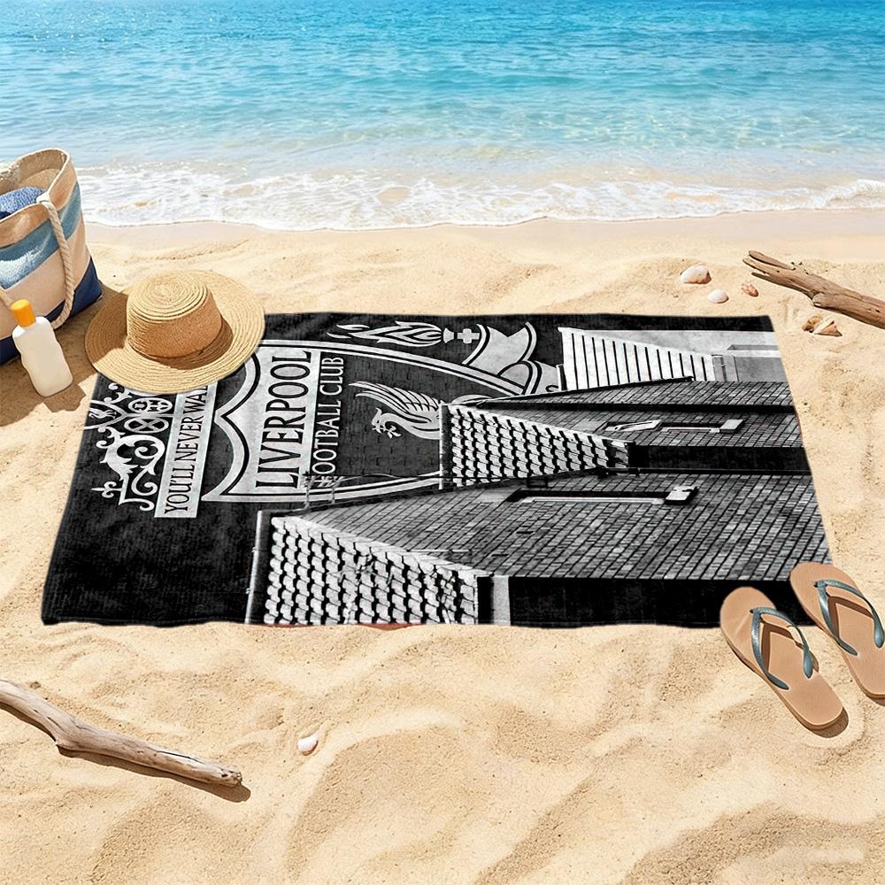 Liverpool Football Club Beach Towel High Absorbency Quickdry Comfortable Lightweight