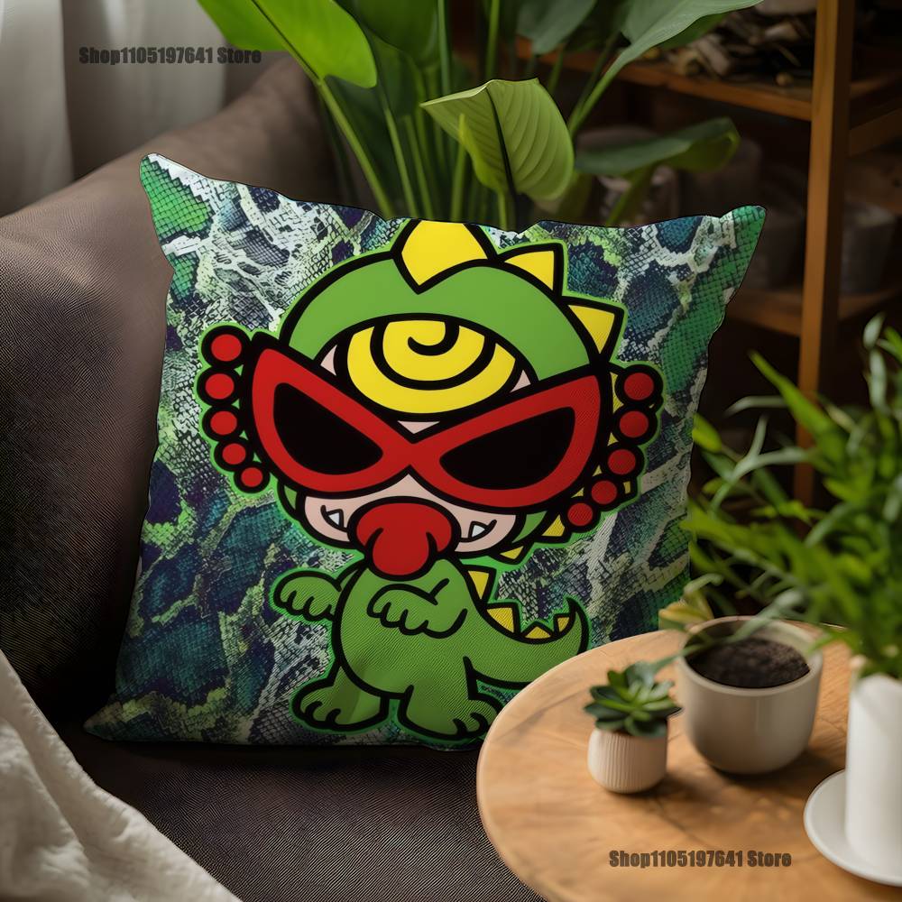 H-Hysteric M-MiniES Pillow Case For Sofa Decor Car Office Room Printing Cushion Cover Decorations and Protector