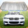 Foldable Universal Car Windscreen Sunshade Cover Sun UV Protection Lightable Sun Visor Covers Car Windscreen Sun Shade