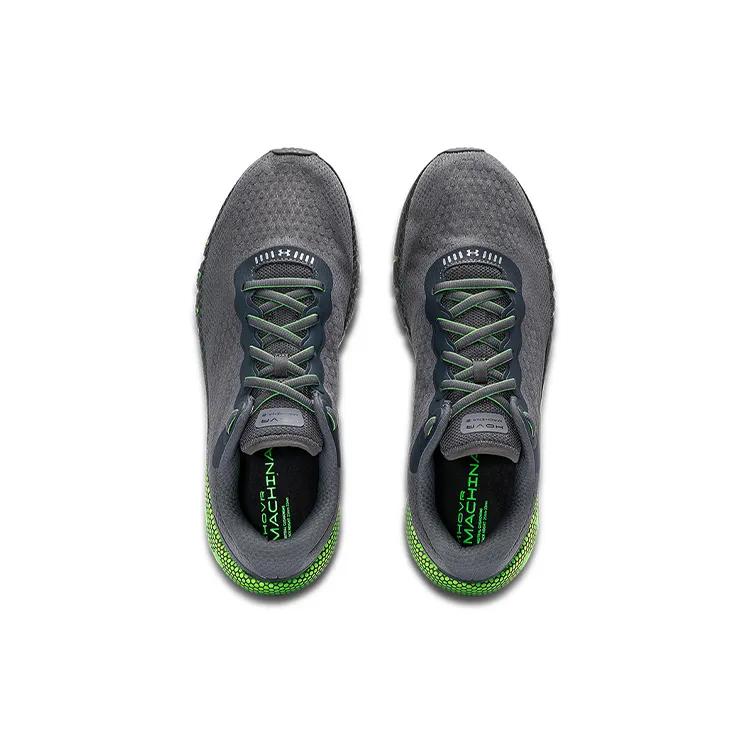 Under Armour Hovr Machina 2 Running Shoes Grey / Green (Unisex) Casual Shoes 3025202 100