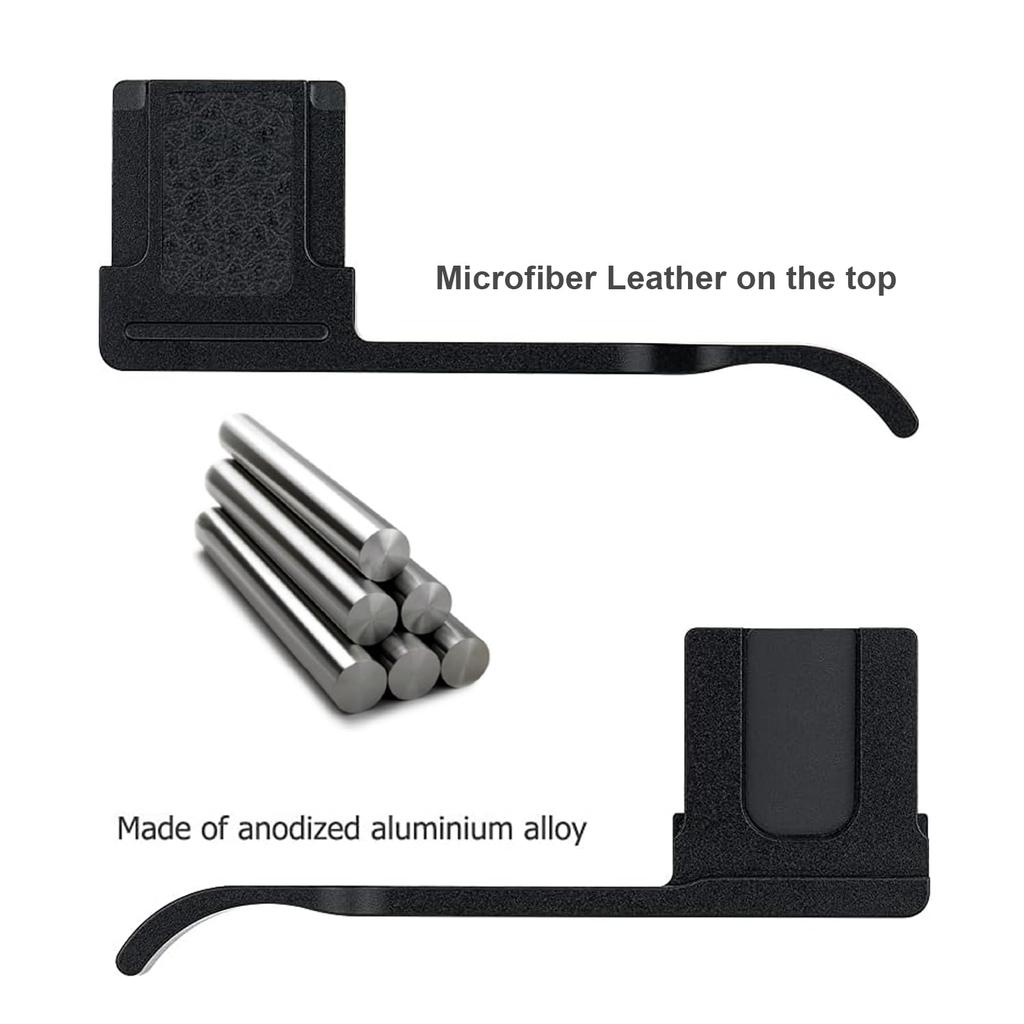 JJC Suport de deget metalic Suport de deget Ricoh Ricoh GR IIIx GR III GR3 GR III HDF GR3 HDF GR IIIx HDF GR3X HDF Pentru digital ușor de îmbunătățește ținerea camerei