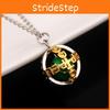 Julius Caesar Zeppeli Rotating Iron Ball Pendant Necklace For Cosplay Daily Wear