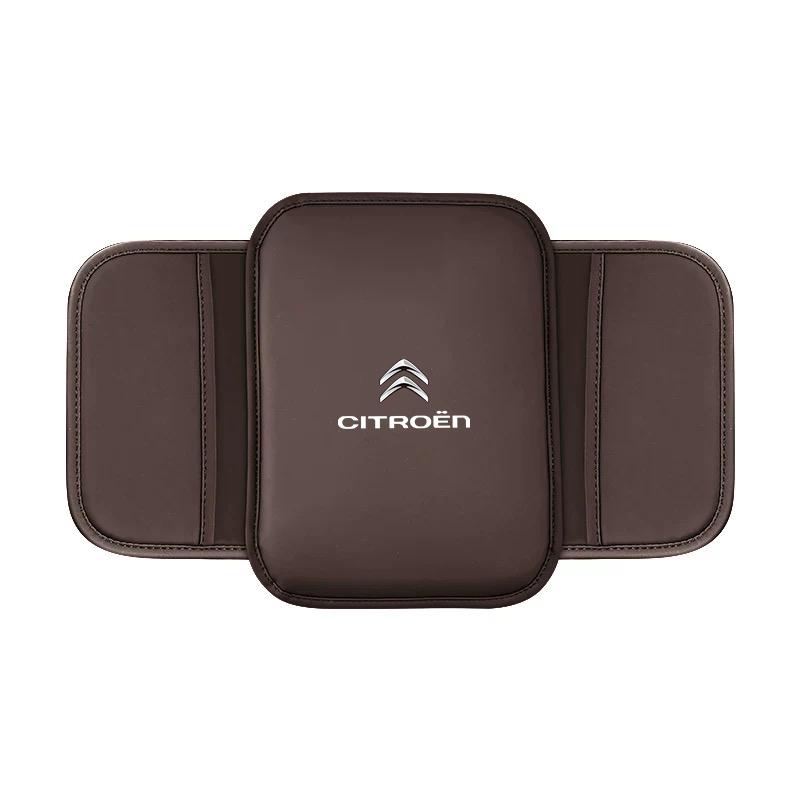Box na loketní opěrku auta Měkká podložka Polštářek na loket pro Citroen C4 C3 C5 AIRCROSS C5X e-C4 X e-C3 C-Crosser C-Elysee C4 Cactus C1 Berlingo C6