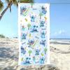 American Cartoon Figure Print Thick Microfiber Beach Towel Quick Dry Bath Blanket For Kids