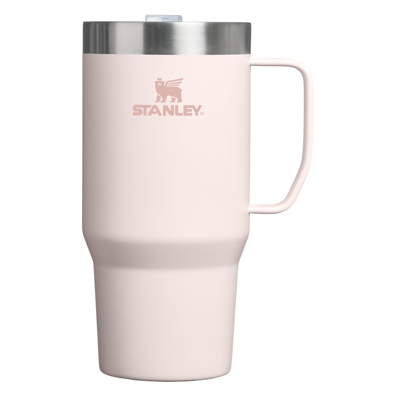 Stanley 1913 Everyday Suburban Vacuum Insulated Rose 24oz Mug, Quartz, 0.71L