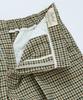 BELLIEF Gun Club Check Single Pleat Banding Chino (Check)_Japan Fabric