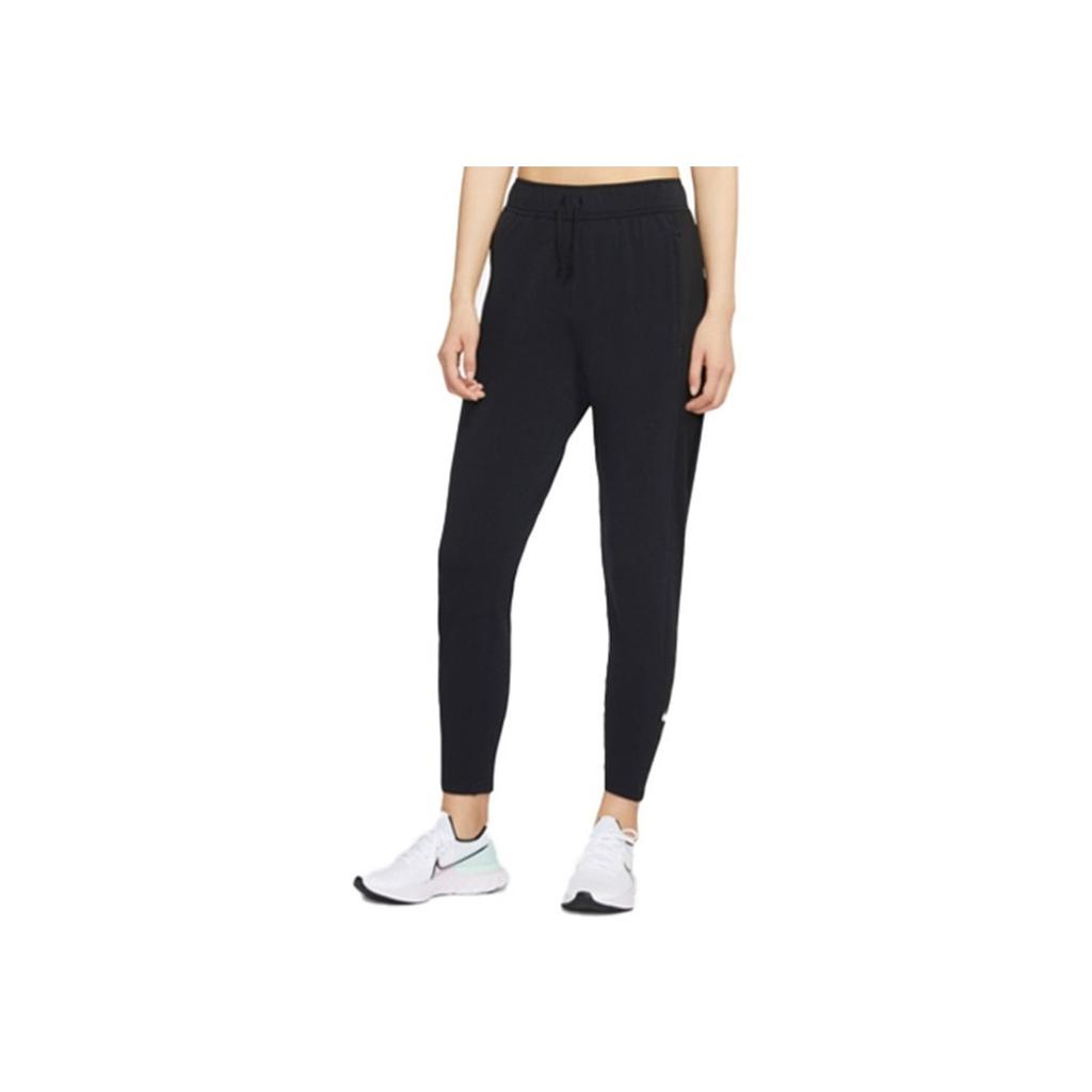 Nike Essential Fleece Warm Reflective Side Sports Fitness Pants Women Pants Black CU3356-010